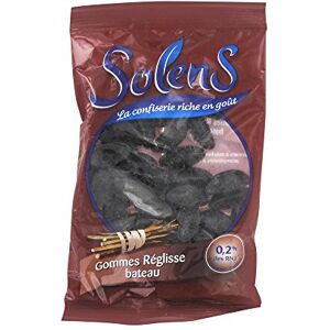 Solens Gommes Réglisse Bateau 100g - Publicité Solens Gommes Réglisse Bateau 100g - Publicité