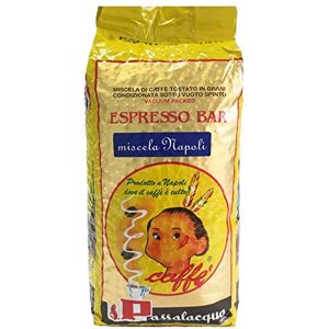 Passalacqua CAFÉ MISCELA NAPOLI GRAN CAFFÈ ESPRESSO BAR PACK 1Kg GRAINS DE CAFÉ - Publicité Passalacqua CAFÉ MISCELA NAPOLI GRAN CAFFÈ ESPRESSO BAR PACK 1Kg GRAINS DE CAFÉ - Publicité