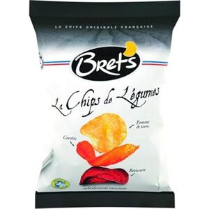 Brets Bret?s La Chips de Légumes Pommes de Terre Carotte Betterave 100g (lot de 6 - Publicité Brets Bret?s La Chips de Légumes Pommes de Terre Carotte Betterave 100g (lot de 6 - Publicité