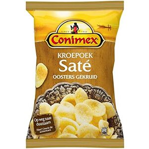 Conimex Krupuk Kroepoek Saté Chips indonésienne Crisps 75G - Publicité Conimex Krupuk Kroepoek Saté Chips indonésienne Crisps 75G - Publicité