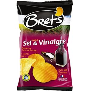 Epicerie salée BRET'S Chips Saveur Vinaigre 125G Lot De 4 - Publicité Epicerie salée BRET'S Chips Saveur Vinaigre 125G Lot De 4 - Publicité