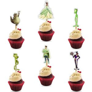 Seyal Décoration pour cupcake La Princesse et la Grenouille - Publicité Seyal Décoration pour cupcake La Princesse et la Grenouille - Publicité