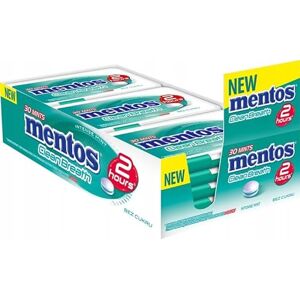 Fresh Windsurfing Mentos Clean Breath Lot de 12 pastilles menthe intense 21 g, Menthe intense, 21g - Publicité Fresh Windsurfing Mentos Clean Breath Lot de 12 pastilles menthe intense 21 g, Menthe intense, 21g - Publicité