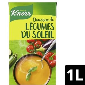 Epicerie salée KNORR Soupe Douceur De Légumes Du Soleil 1L ( Lot De 4 ) - Publicité