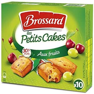 genéric BROSSARD Mini Cakes Aux Fruis 300G Trois Articles - Publicité genéric BROSSARD Mini Cakes Aux Fruis 300G Trois Articles - Publicité