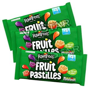 Rowntree's 3 x PASTILLES AUX FRUITS SWEETY 4 MULTI PACK (4 x 52g) - Publicité Rowntree's 3 x PASTILLES AUX FRUITS SWEETY 4 MULTI PACK (4 x 52g) - Publicité