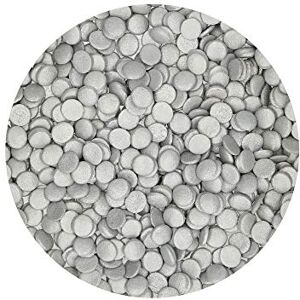 FunCakes Confettis sucre argentés Ø6 mm - Publicité FunCakes Confettis sucre argentés Ø6 mm - Publicité