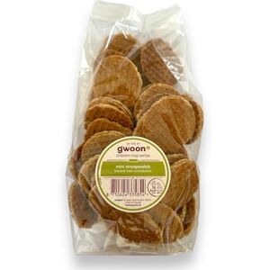 Gwoon Mini stroopwafels 300 g I Gaufres stroop des Pays-Bas I Biscuits hollandais I Stroop I Caramel - Publicité Gwoon Mini stroopwafels 300 g I Gaufres stroop des Pays-Bas I Biscuits hollandais I Stroop I Caramel - Publicité