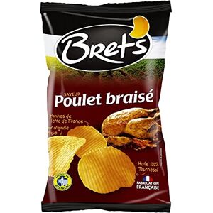 Bret's Chips Saveur Poulet Braisé 125G Lot De 4 Livraison Gratuite - Publicité Bret's Chips Saveur Poulet Braisé 125G Lot De 4 Livraison Gratuite - Publicité