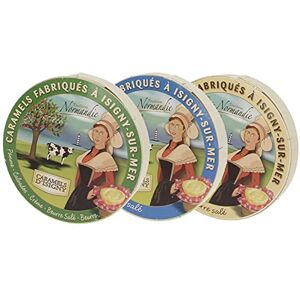 Caramels d'Isigny Lot découverte 3x150g Made in Calvados - Publicité Caramels d'Isigny Lot découverte 3x150g Made in Calvados - Publicité