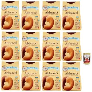 Italian Gourmet E.R. Italian Gourmet 12 x 350 g Biscuits italiens Abbracci Cacao & Crème – Pâtisserie brisée pour petit déjeuner et collation, pack familial, compagnon de café, original d'Italie + Italian Gourmet Polpa - Publicité Italian Gourmet E.R. Italian Gourmet 12 x 350 g Biscuits italiens Abbracci Cacao & Crème – Pâtisserie brisée pour petit déjeuner et collation, pack familial, compagnon de café, original d'Italie + Italian Gourmet Polpa - Publicité