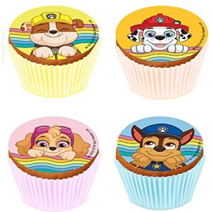KARDASIS Pat Patrouille Cupcake Décoration Feuille Azyme Comestible Décoration Gâteau Déco de Gateau Comestible Amusantes pour Anniversaire Pat Patrouille 5.3cm/12 pcs - Publicité KARDASIS Pat Patrouille Cupcake Décoration Feuille Azyme Comestible Décoration Gâteau Déco de Gateau Comestible Amusantes pour Anniversaire Pat Patrouille 5.3cm/12 pcs - Publicité