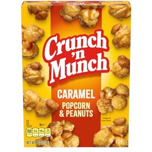 Crunch 'n Munch Crunch n Munch Caramel Popcorn mit Erdnüssen (170g) - Publicité Crunch 'n Munch Crunch n Munch Caramel Popcorn mit Erdnüssen (170g) - Publicité