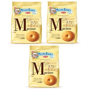 Mulino Bianco 3 x Biscuits Macine 350 g Italie biscuits cookies brioche - Publicité Mulino Bianco 3 x Biscuits Macine 350 g Italie biscuits cookies brioche - Publicité