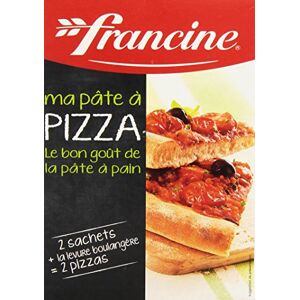 Francine Préparation pour pâte à pizza 2 x 250 g - Publicité Francine Préparation pour pâte à pizza 2 x 250 g - Publicité