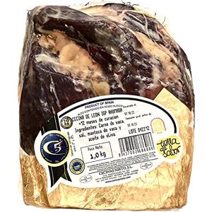 EL PALADAR JAMONERIA & DELICATESSEN Cecina de lion fumée IGP polie 1 kg environ guérison 12 mois, viande séchée gourmande au goût intense et équilibré - Publicité EL PALADAR JAMONERIA & DELICATESSEN Cecina de lion fumée IGP polie 1 kg environ guérison 12 mois, viande séchée gourmande au goût intense et équilibré - Publicité