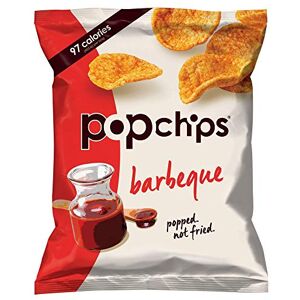 Popchips Lot de 24 chips de pommes de terre pour barbecue 23 g - Publicité Popchips Lot de 24 chips de pommes de terre pour barbecue 23 g - Publicité