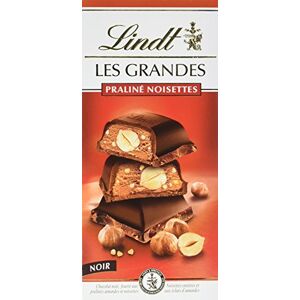 Lindt Les Grandes Praliné Noir Noisettes 225 g Lot de 3 - Publicité Lindt Les Grandes Praliné Noir Noisettes 225 g Lot de 3 - Publicité
