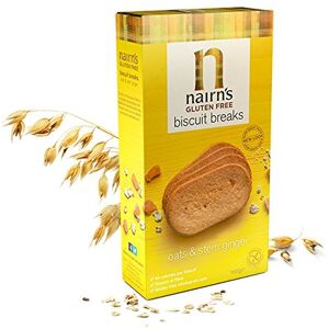 Nairn's Nairns Nairns Lot de 5 pauses pour biscuits au gingembre sans gluten 179 g - Publicité Nairn's Nairns Nairns Lot de 5 pauses pour biscuits au gingembre sans gluten 179 g - Publicité
