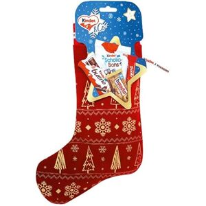 Kinder Chaussette de noël remplis de chocolat,212 g - Publicité Kinder Chaussette de noël remplis de chocolat,212 g - Publicité