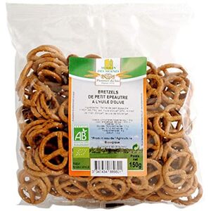 Epicerie salée Moulin Des Moines Bretzels Petit Épeautre À L'Huile D'Olive 150G Vendu par unité - Publicité Epicerie salée Moulin Des Moines Bretzels Petit Épeautre À L'Huile D'Olive 150G Vendu par unité - Publicité