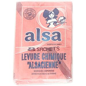 Alsa Levure Chimique cienne, 88g - Publicité Alsa Levure Chimique cienne, 88g - Publicité