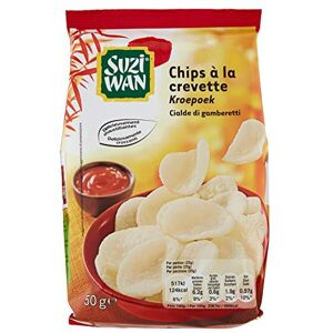 SUZI WAN Chips à la crevette Le sachet de 50g - Publicité SUZI WAN Chips à la crevette Le sachet de 50g - Publicité