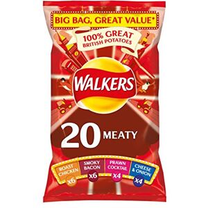 Walkers Meaty Multipack Crisps 20 x 25 g - Publicité Walkers Meaty Multipack Crisps 20 x 25 g - Publicité