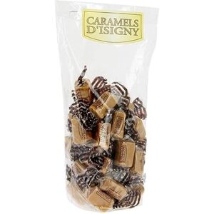 Caramels d'Isigny Caramels fondants au beurre salé Sachet de 200g Produits-Normandie - Publicité Caramels d'Isigny Caramels fondants au beurre salé Sachet de 200g Produits-Normandie - Publicité