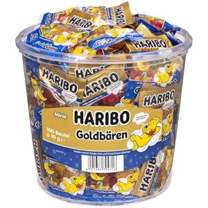HARIBO 100 Mini Sacs Bonne Nuit or ours - Publicité HARIBO 100 Mini Sacs Bonne Nuit or ours - Publicité