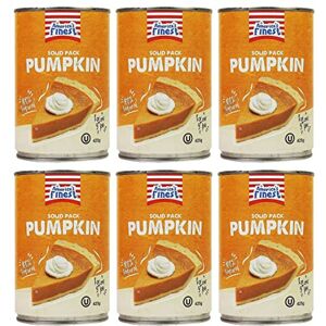 America's Finest Purée de citrouille – 100 % pure citrouille, 425 g (lot de 6) - Publicité America's Finest Purée de citrouille – 100 % pure citrouille, 425 g (lot de 6) - Publicité