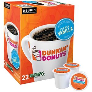 Dunkin' Donuts Dunkin' French Vanilla Flavored Coffee, 22 capsules Keurig K-Cup - Publicité Dunkin' Donuts Dunkin' French Vanilla Flavored Coffee, 22 capsules Keurig K-Cup - Publicité