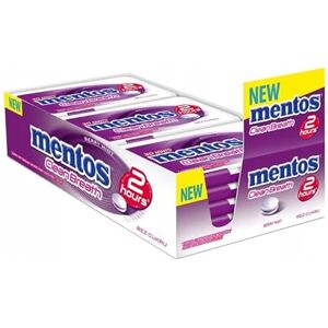 Fresh Windsurfing Mentos Clean Breath Lot de 12 pastilles aux fruits rouges et menthe 21 g, baies et menthe, 12x21g - Publicité Fresh Windsurfing Mentos Clean Breath Lot de 12 pastilles aux fruits rouges et menthe 21 g, baies et menthe, 12x21g - Publicité