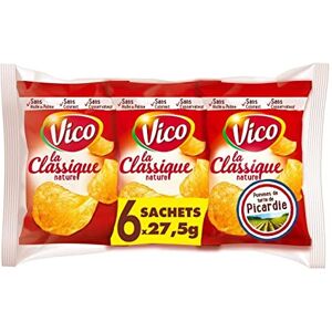 Epicerie salée VICO Chips Classique Nature 150G Lot De 4 Offre Special - Publicité Epicerie salée VICO Chips Classique Nature 150G Lot De 4 Offre Special - Publicité