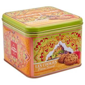 LA MERE POULARD Coffret fer Mythqiue de Cookies Pomme et Caramel 400g Biscuiterie La Mère Poulard - Publicité LA MERE POULARD Coffret fer Mythqiue de Cookies Pomme et Caramel 400g Biscuiterie La Mère Poulard - Publicité