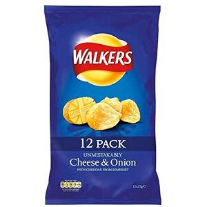 Wotsits Walkers Crisps Cheese & Onion (12x25g) - Publicité Wotsits Walkers Crisps Cheese & Onion (12x25g) - Publicité