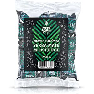 Verde Mate Green yerba mate fudge 250g Combinaison de yerba mate chimarrao brésilien et de lait fudge Green yerba mate fudge Yerba mate dans sa forme originale - Publicité Verde Mate Green yerba mate fudge 250g Combinaison de yerba mate chimarrao brésilien et de lait fudge Green yerba mate fudge Yerba mate dans sa forme originale - Publicité