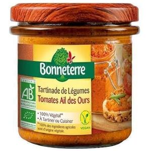 Génerique BONNETERRE Tartinade de légumes ail des ours 135g Vente à l'unité meilleure offre - Publicité Génerique BONNETERRE Tartinade de légumes ail des ours 135g Vente à l'unité meilleure offre - Publicité