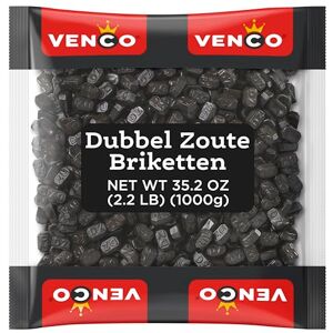 Venco Dubbel Zoute Briketten 1kg - Publicité Venco Dubbel Zoute Briketten 1kg - Publicité