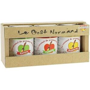 Normandie Lot découverte de 3x110g de caramel de pommes dieppois Les Ateliers d'Etran - Publicité Normandie Lot découverte de 3x110g de caramel de pommes dieppois Les Ateliers d'Etran - Publicité