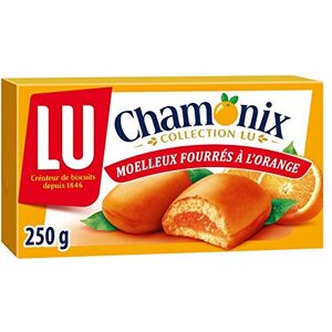 genéric LU CHAMONIX Chamonix Orange 250G Quatre Articles - Publicité genéric LU CHAMONIX Chamonix Orange 250G Quatre Articles - Publicité