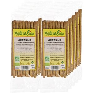 Moulin des Moines Gressins à l'Huile d'Olive Vierge Bio 125 g Lot de 10 - Publicité Moulin des Moines Gressins à l'Huile d'Olive Vierge Bio 125 g Lot de 10 - Publicité