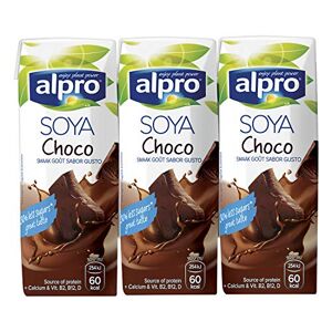 Alpro Soya Longlife Lot de 3 paquets de chocolats 750 g - Publicité