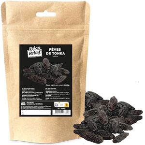 Déco Relief Fèves de Tonka Entières 200 g Ingrédient Cuisine & Pâtisserie Origine : Venezuela Qualité Professionnelle Fraicheur Garantie EP200FT - Publicité Déco Relief Fèves de Tonka Entières 200 g Ingrédient Cuisine & Pâtisserie Origine : Venezuela Qualité Professionnelle Fraicheur Garantie EP200FT - Publicité