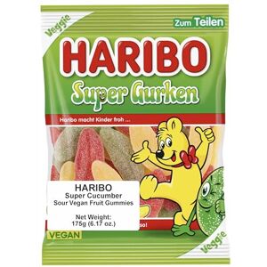 HARIBO Super Gurken 175 g - Publicité HARIBO Super Gurken 175 g - Publicité