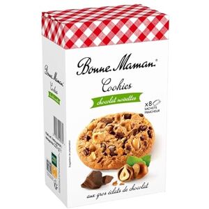Bonne Maman Cookies Chocolat / Noisettes 225G ( Lot De 4 ) - Publicité Bonne Maman Cookies Chocolat / Noisettes 225G ( Lot De 4 ) - Publicité