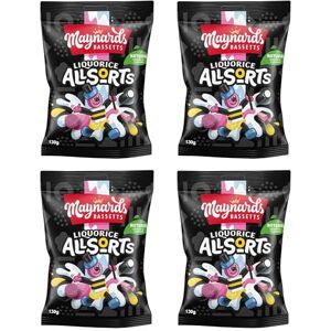 Maynards Bassetts Bassetts Réglisse Assortiment 165 g Lot de 4 - Publicité Maynards Bassetts Bassetts Réglisse Assortiment 165 g Lot de 4 - Publicité