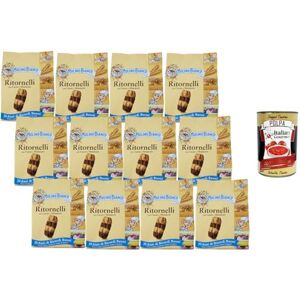 Italian Gourmet E.R. Italian Gourmet Biscuits Italiens Ritornelli Cacao & Amandes Mulino Bianco – Grand format, spécialité italienne pour petit-déjeuner et goûter, lot 12 x 700 g (8,4 kg) + Italian Gourmet Polpa - Publicité Italian Gourmet E.R. Italian Gourmet Biscuits Italiens Ritornelli Cacao & Amandes Mulino Bianco – Grand format, spécialité italienne pour petit-déjeuner et goûter, lot 12 x 700 g (8,4 kg) + Italian Gourmet Polpa - Publicité