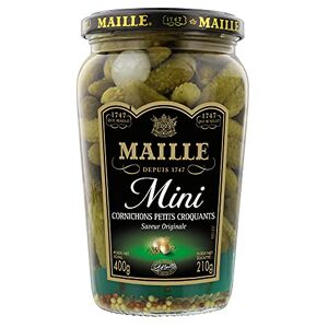 Maille Cornichons Mini Saveur Originale, Le bocal de 210g net égoutté - Publicité