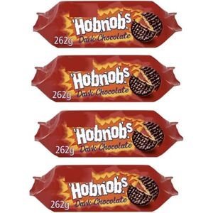 NAEM McVitie's Hobnobs Lot de 4 biscuits au chocolat noir The Oaty One 262 g - Publicité NAEM McVitie's Hobnobs Lot de 4 biscuits au chocolat noir The Oaty One 262 g - Publicité